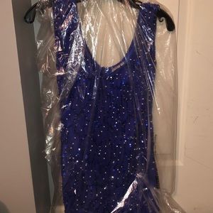 Shail K Blue Formal Dress worn once! Size 4